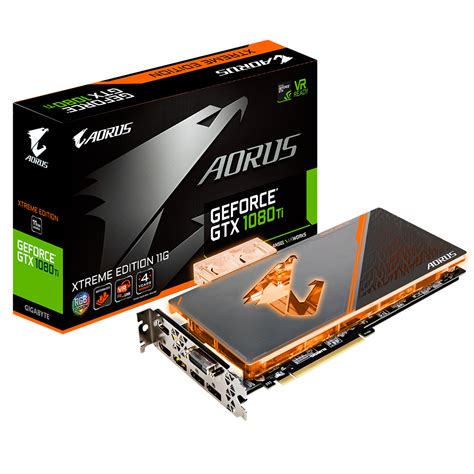 gtx 1080 ti 11gb|AORUS GeForce® GTX 1080 Ti Waterforce WB Xtreme Edition .